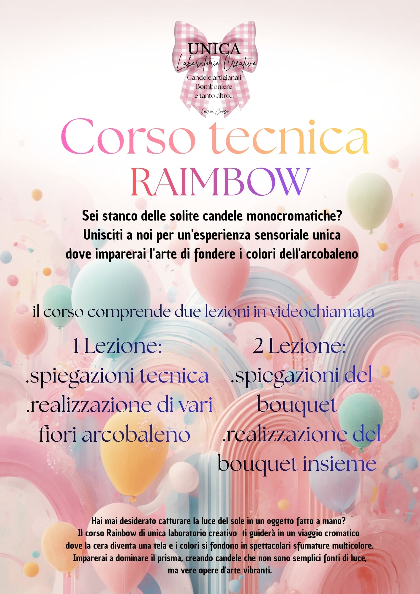 Corso online raimbow