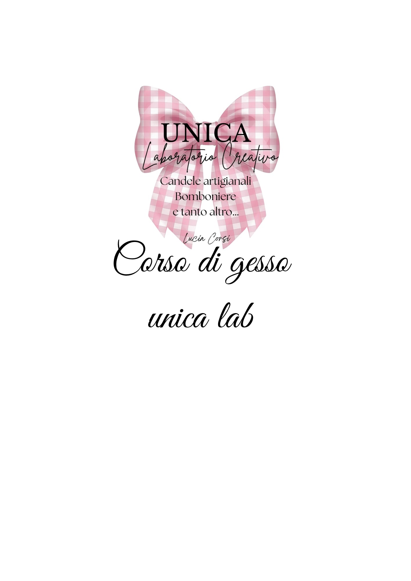 Corso di gesso online