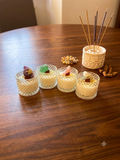 Set candele crystal