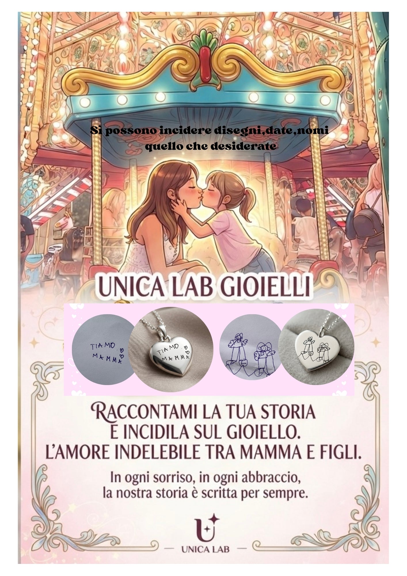 Ciondoli raccontami la tua storia mamma e figli