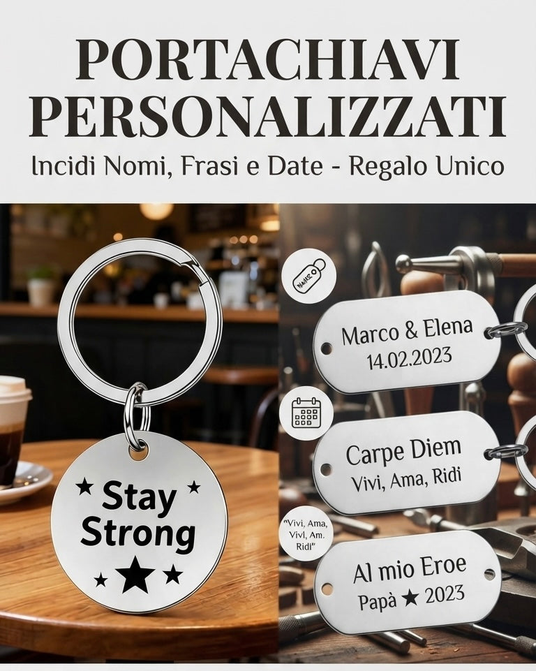 Portachiavi personalizzato