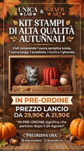 Kit stampi autunnali in call. Grafic art