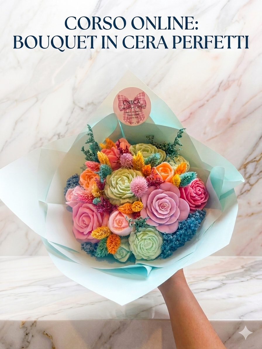 Corso online bouquet senza scatola